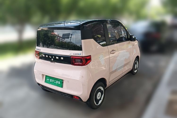 Used Wuling Hongguang MINIEV 2021 Macaron Premium Model – Lithium Iron Phosphate Rear Right 45 Deg
