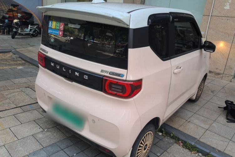 Used Wuling Hongguang MINIEV 2021 Macaron Premium Model – Lithium Iron Phosphate Rear Right 45 Deg