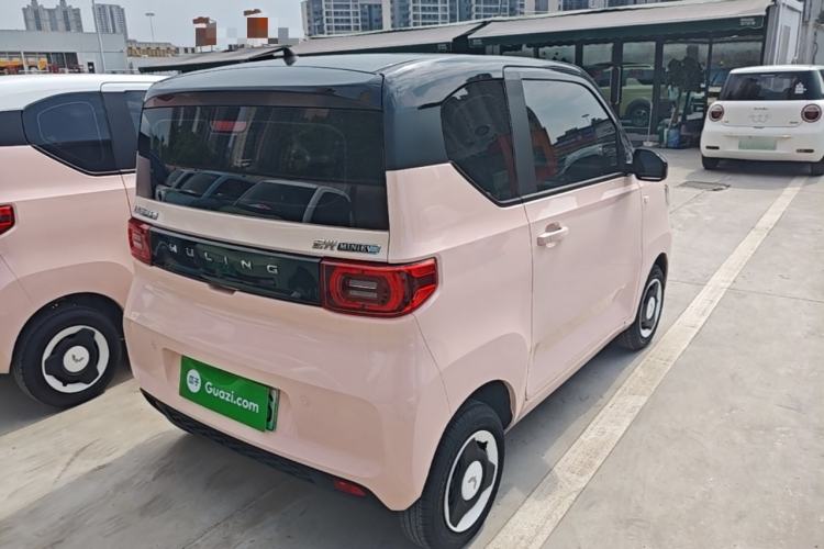 Used Wuling Hongguang MINIEV 2021 Macaron Fashion Model Lithium Iron Phosphate Rear Right 45 Deg