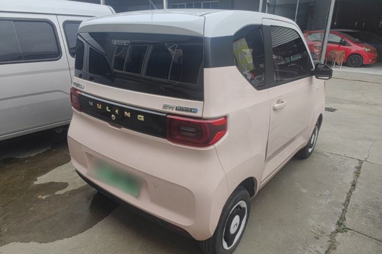 Used Wuling Hongguang MINIEV 2021 Macaron Sandwich Model 120 km Lithium Iron Phosphate Rear Right 45 Deg