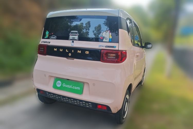 Used Wuling Hongguang MINIEV 2021 Macaron Fashion Model Lithium Iron Phosphate Rear Right 45 Deg
