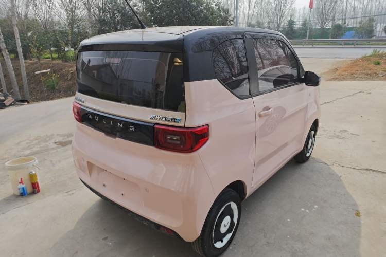 Used Wuling Hongguang MINIEV 2021 Macaron Premium Model – Lithium Iron Phosphate Rear Right 45 Deg