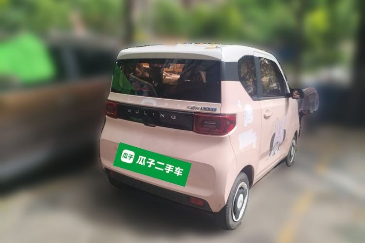 Used Wuling Hongguang MINIEV 2021 Macaron Premium Model – Lithium-NMC Rear Right 45 Deg