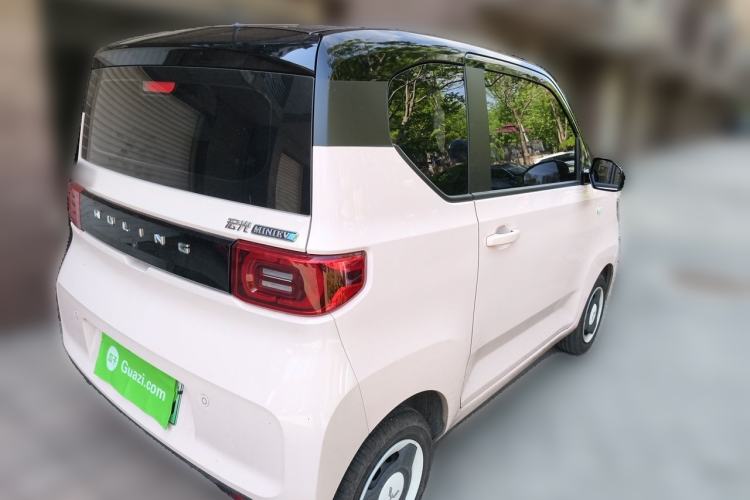 Used Wuling Hongguang MINIEV 2021 Macaron Premium Model – Lithium Iron Phosphate Rear Right 45 Deg