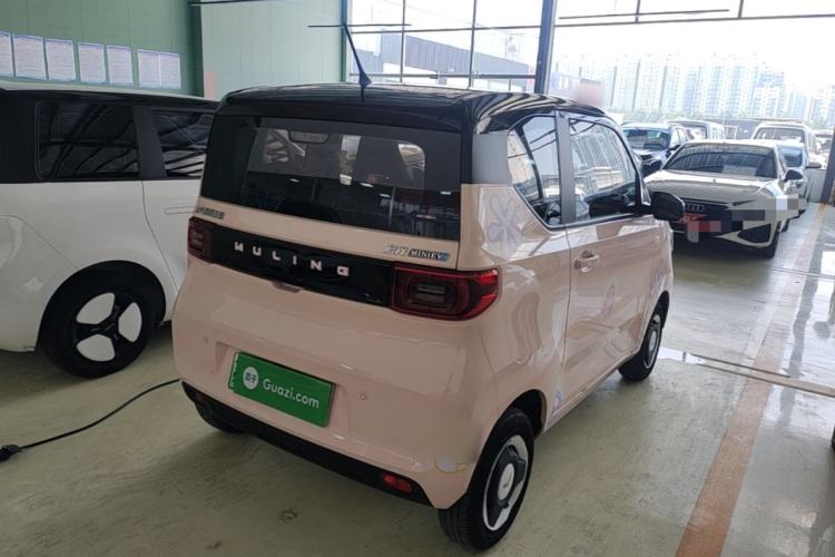 Used Wuling Hongguang MINIEV 2021 Macaron Premium Model – Lithium Iron Phosphate Rear Right 45 Deg