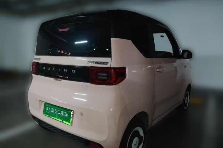 Used Wuling Hongguang MINIEV 2021 Macaron Fashion Edition Lithium-Ion Battery Rear Right 45 Deg