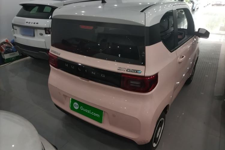 Used Wuling Hongguang MINIEV 2021 Macaron Premium Model – Lithium Iron Phosphate Rear Right 45 Deg