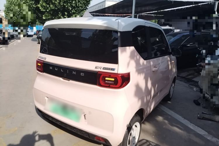 Used Wuling Hongguang MINIEV 2021 Macaron Fashion Model Lithium Iron Phosphate Rear Right 45 Deg