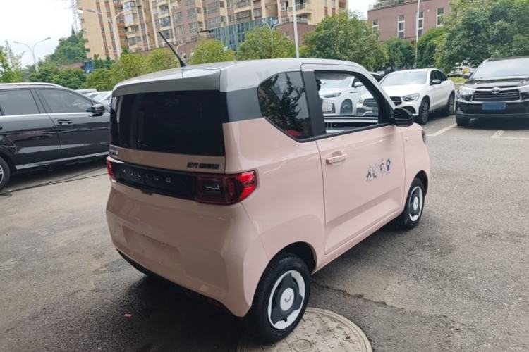 Used Wuling Hongguang MINIEV 2021 Macaron Fashion Edition Lithium-Ion Battery Rear Right 45 Deg