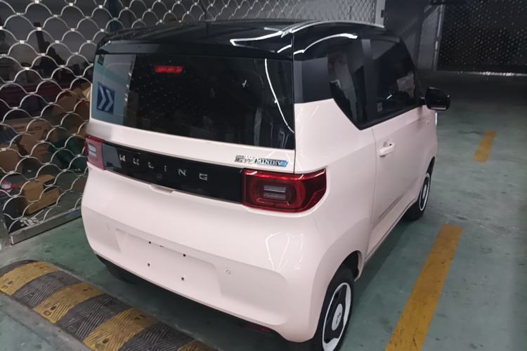 Used Wuling Hongguang MINIEV 2021 Macaron Premium Model – Lithium Iron Phosphate Rear Right 45 Deg