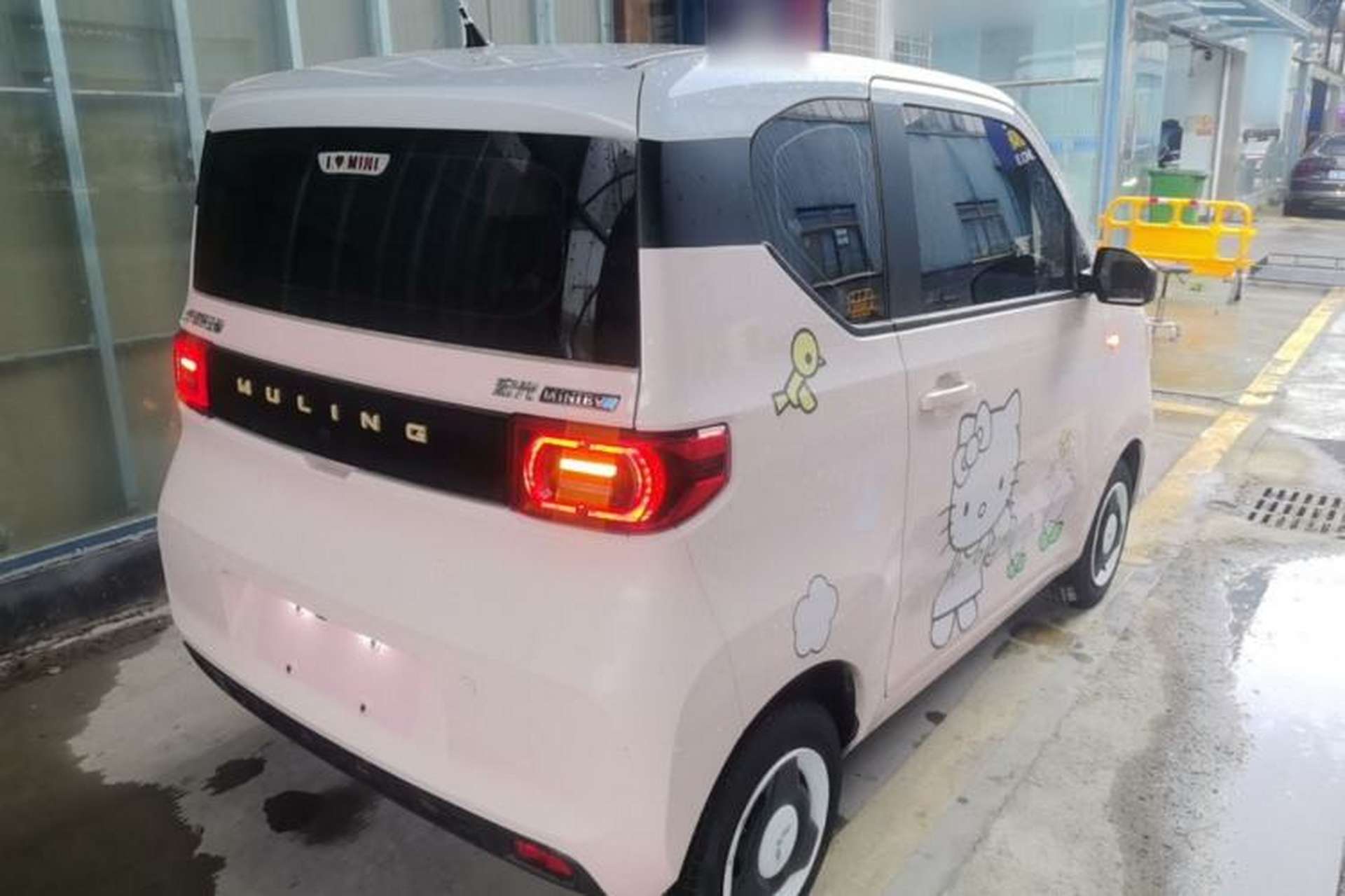 Used Wuling Hongguang MINIEV 2021 Macaron Premium Model – Lithium Iron Phosphate Rear Right 45 Deg