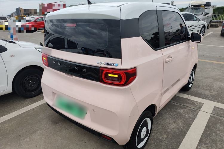 Used Wuling Hongguang MINIEV 2021 Macaron Premium Model – Lithium-NMC Rear Right 45 Deg