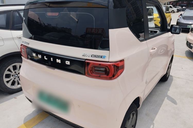 Used Wuling Hongguang MINIEV 2021 Macaron Fashion Model Lithium Iron Phosphate Rear Right 45 Deg