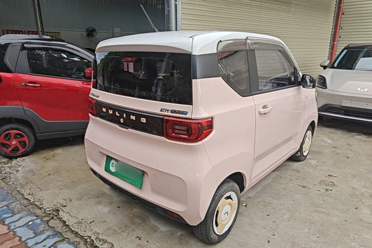 Used Wuling Hongguang MINIEV 2021 Macaron Premium Model – Lithium Iron Phosphate Rear Right 45 Deg