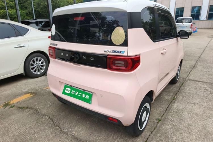 Used Wuling Hongguang MINIEV 2021 Macaron Premium Model – Lithium Iron Phosphate Rear Right 45 Deg