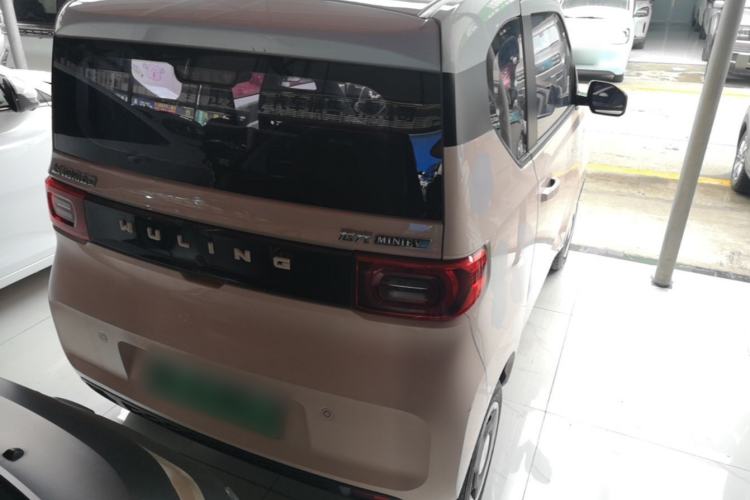Used Wuling Hongguang MINIEV 2021 Macaron Premium Model – Lithium Iron Phosphate Rear Right 45 Deg