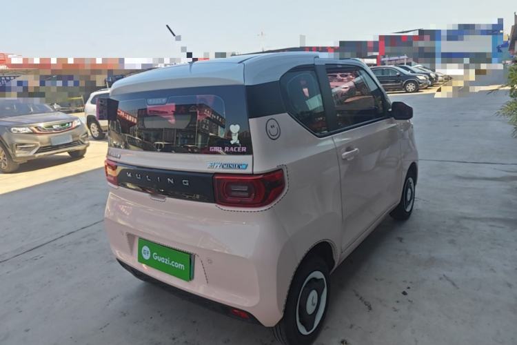 Used Wuling Hongguang MINIEV 2021 Macaron Premium Model – Lithium-NMC Rear Right 45 Deg