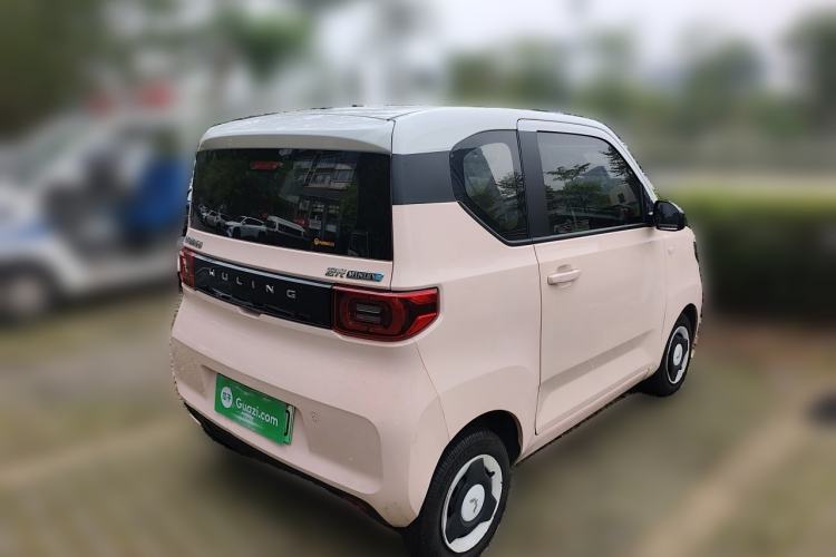 Used Wuling Hongguang MINIEV 2021 Macaron Premium Model – Lithium-NMC Rear Right 45 Deg