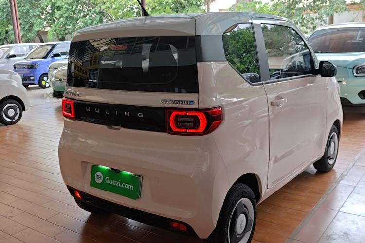 Used Wuling Hongguang MINIEV 2021 Macaron Premium Model – Lithium Iron Phosphate Rear Right 45 Deg