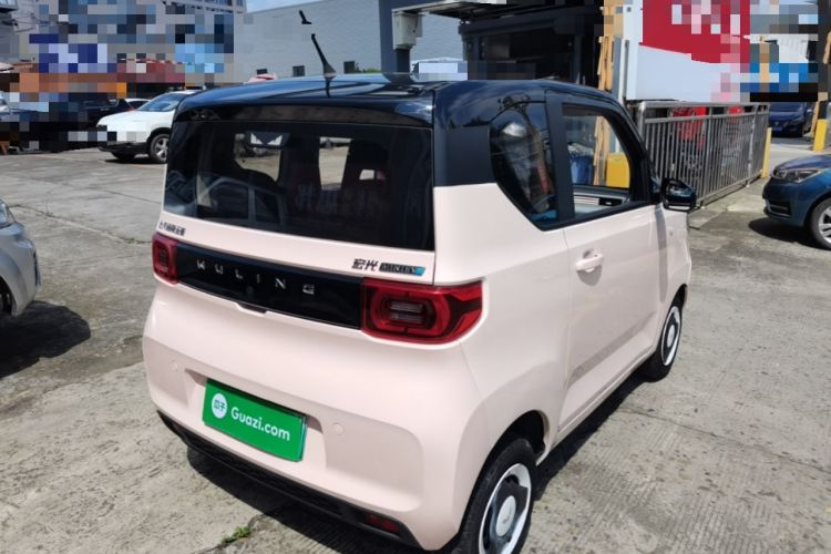 Used Wuling Hongguang MINIEV 2021 Macaron Premium Model – Lithium Iron Phosphate Rear Right 45 Deg