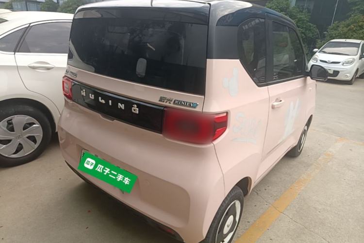 Used Wuling Hongguang MINIEV 2021 Macaron Premium Model – Lithium Iron Phosphate Rear Right 45 Deg