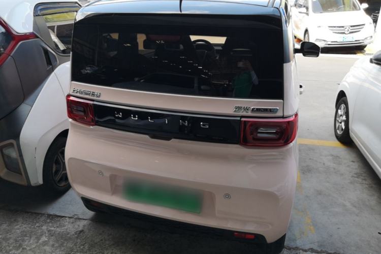Used Wuling Hongguang MINIEV 2021 Macaron Premium Model – Lithium-NMC Rear Right 45 Deg