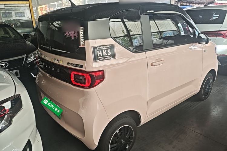 Used Wuling Hongguang MINIEV 2021 Macaron Fashion Model Lithium Iron Phosphate Rear Right 45 Deg