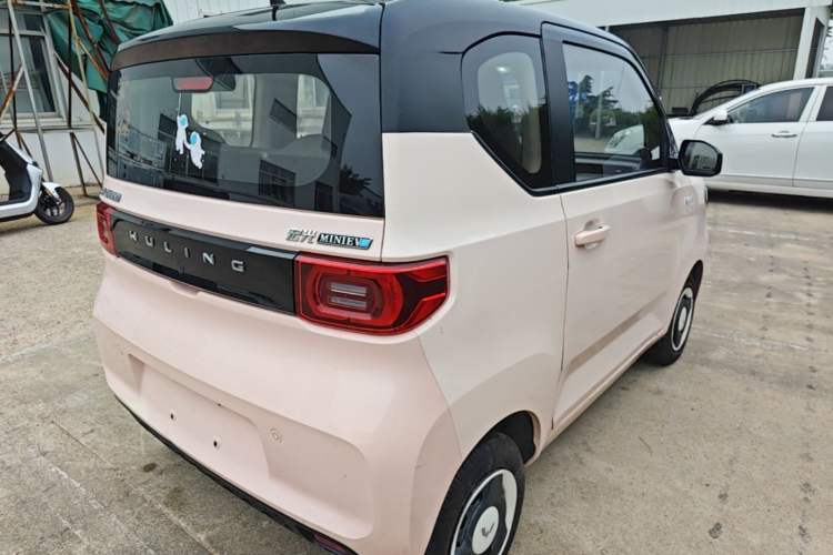 Used Wuling Hongguang MINIEV 2021 Macaron Fashion Edition Lithium-Ion Battery Rear Right 45 Deg