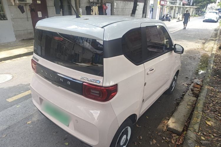 Used Wuling Hongguang MINIEV 2021 Macaron Premium Model – Lithium-NMC Rear Right 45 Deg