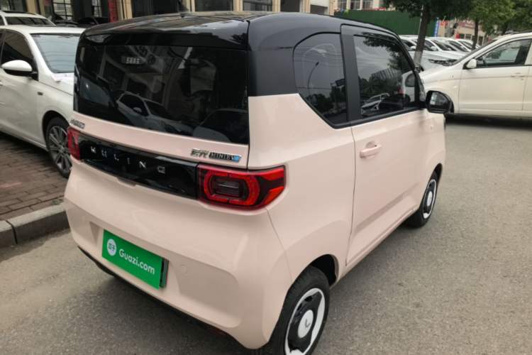 Used Wuling Hongguang MINIEV 2021 Macaron Premium Model – Lithium-NMC Rear Right 45 Deg