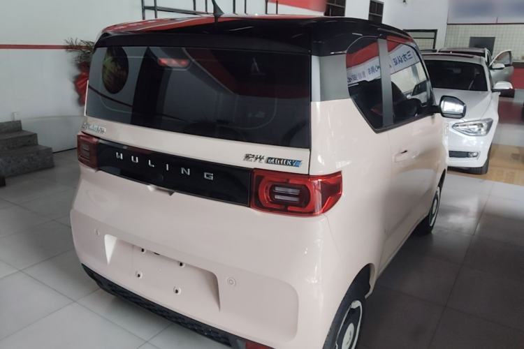 Used Wuling Hongguang MINIEV 2021 Macaron Fashion Model Lithium Iron Phosphate Rear Right 45 Deg
