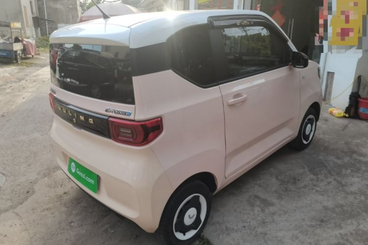 Used Wuling Hongguang MINIEV 2021 Macaron Premium Model – Lithium Iron Phosphate Rear Right 45 Deg