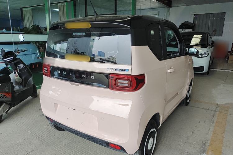Used Wuling Hongguang MINIEV 2021 Macaron Fashion Edition Lithium-Ion Battery Rear Right 45 Deg