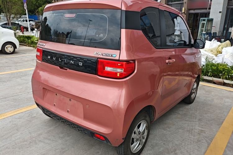 Used Wuling Hongguang MINIEV 2021 Macaron Fashion Edition Lithium-Ion Battery Rear Right 45 Deg