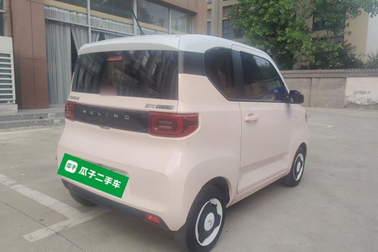 Used Wuling Hongguang MINIEV 2021 Macaron Premium Model – Lithium Iron Phosphate Rear Right 45 Deg