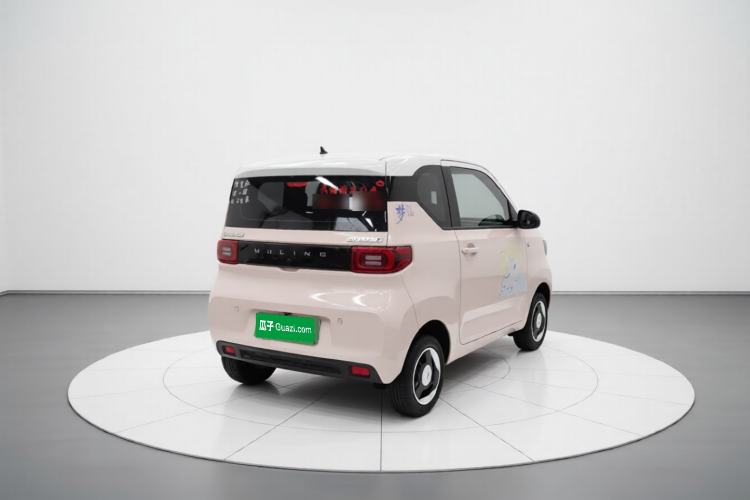 Used Wuling Hongguang MINIEV 2021 Macaron Premium Model – Lithium Iron Phosphate Rear Right 45 Deg
