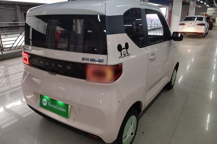 Used Wuling Hongguang MINIEV 2021 Macaron Premium Model – Lithium Iron Phosphate Rear Right 45 Deg