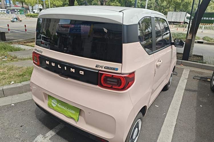 Used Wuling Hongguang MINIEV 2021 Macaron Premium Model – Lithium-NMC Rear Right 45 Deg