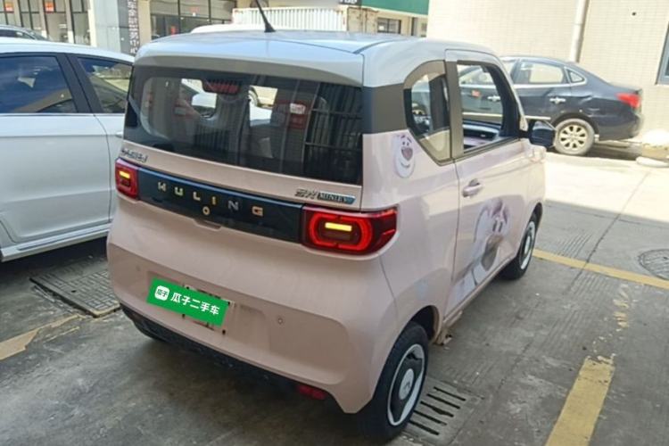 Used Wuling Hongguang MINIEV 2021 Macaron Premium Model – Lithium Iron Phosphate Rear Right 45 Deg