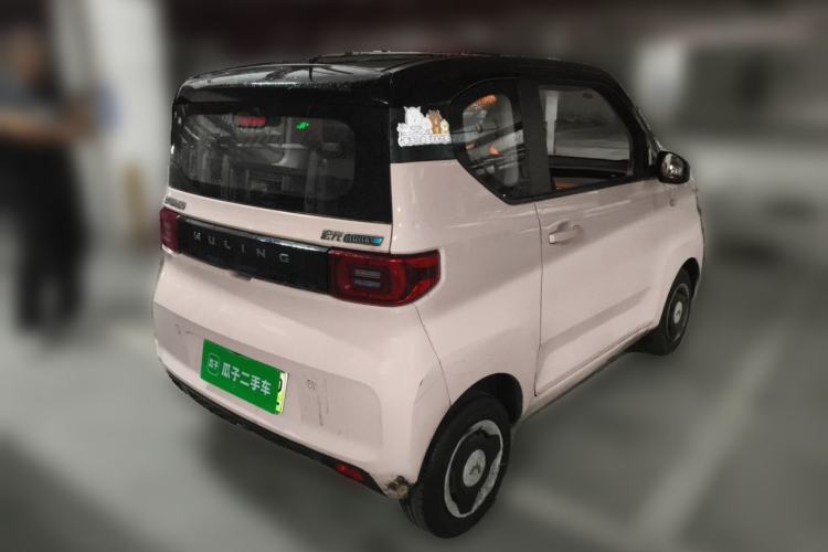 Used Wuling Hongguang MINIEV 2021 Macaron Premium Model – Lithium Iron Phosphate Rear Right 45 Deg