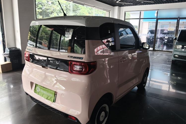 Used Wuling Hongguang MINIEV 2021 Macaron Premium Model – Lithium Iron Phosphate Rear Right 45 Deg