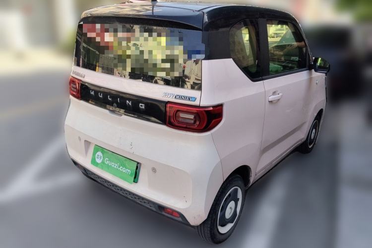 Used Wuling Hongguang MINIEV 2021 Macaron Premium Model – Lithium Iron Phosphate Rear Right 45 Deg