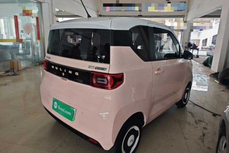 Used Wuling Hongguang MINIEV 2021 Macaron Premium Model – Lithium Iron Phosphate Rear Right 45 Deg