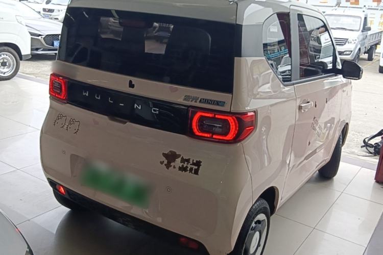 Used Wuling Hongguang MINIEV 2021 Macaron Fashion Model Lithium Iron Phosphate Rear Right 45 Deg