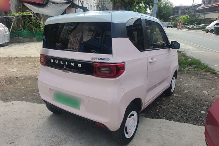 Used Wuling Hongguang MINIEV 2021 Macaron Fashion Edition Lithium-Ion Battery Rear Right 45 Deg