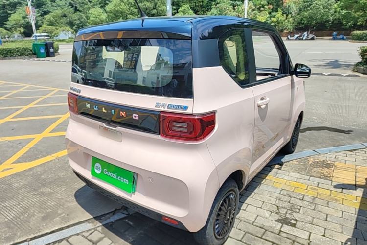 Used Wuling Hongguang MINIEV 2021 Macaron Fashion Edition Lithium-Ion Battery Rear Right 45 Deg