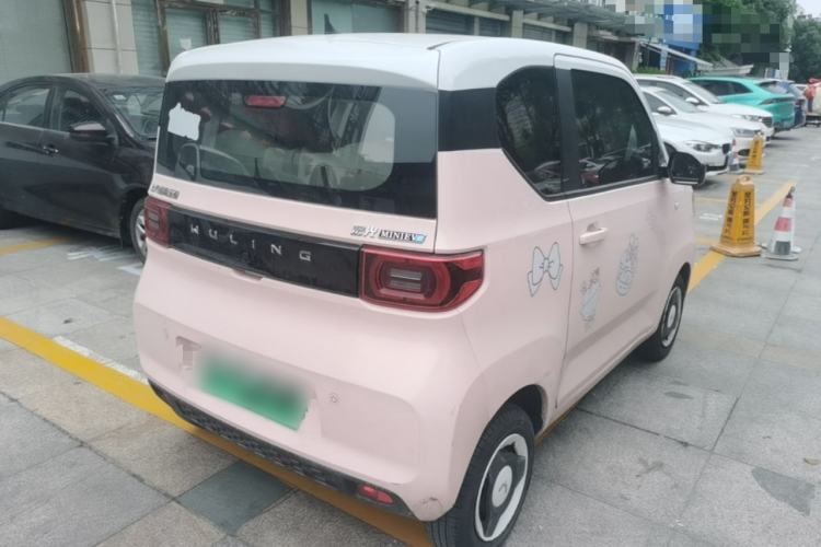 Used Wuling Hongguang MINIEV 2021 Macaron Premium Model – Lithium Iron Phosphate Rear Right 45 Deg