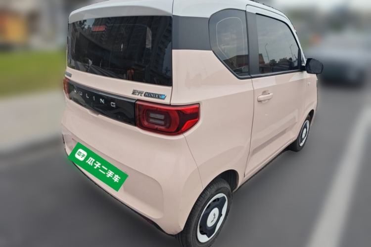 Used Wuling Hongguang MINIEV 2021 Macaron Premium Model – Lithium Iron Phosphate Rear Right 45 Deg
