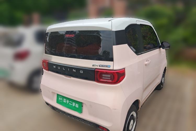 Used Wuling Hongguang MINIEV 2021 Macaron Premium Model – Lithium Iron Phosphate Rear Right 45 Deg