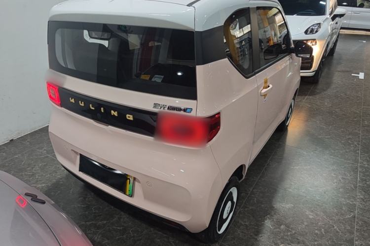 Used Wuling Hongguang MINIEV 2021 Macaron Fashion Model Lithium Iron Phosphate Rear Right 45 Deg